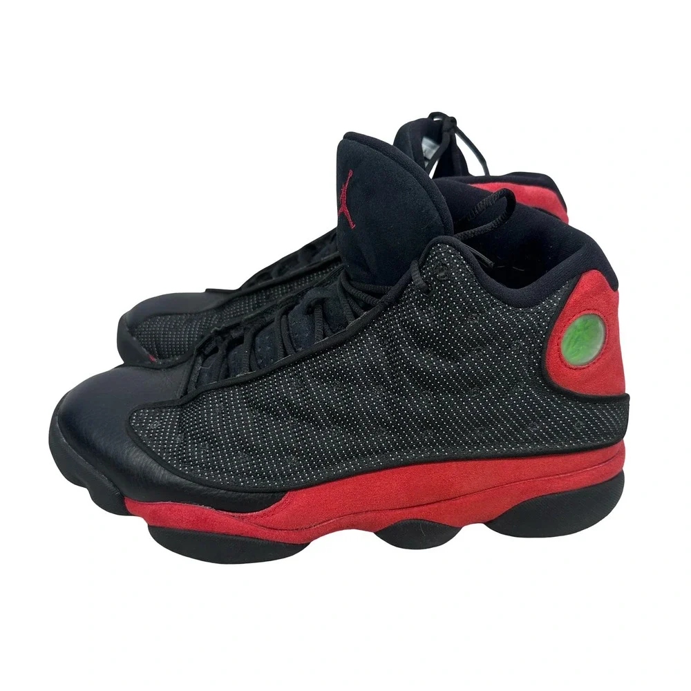 Jordan 2017 Air Jordan 13 Retro Bred Black True Red White 414571-004 Mens 11.5